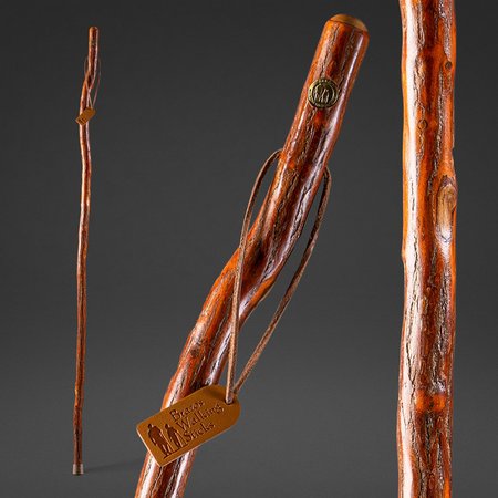 BRAZOS Walking Stick, Free-Form, Sassafras, 55" 602-3000-1210